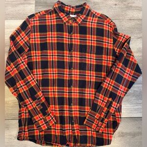 Gap Flannel Shirt Untucked